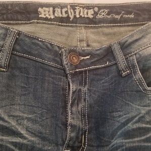 Machine Jeans - Cropped distressed jeans Machine Jeans - Cropped distressed jeans